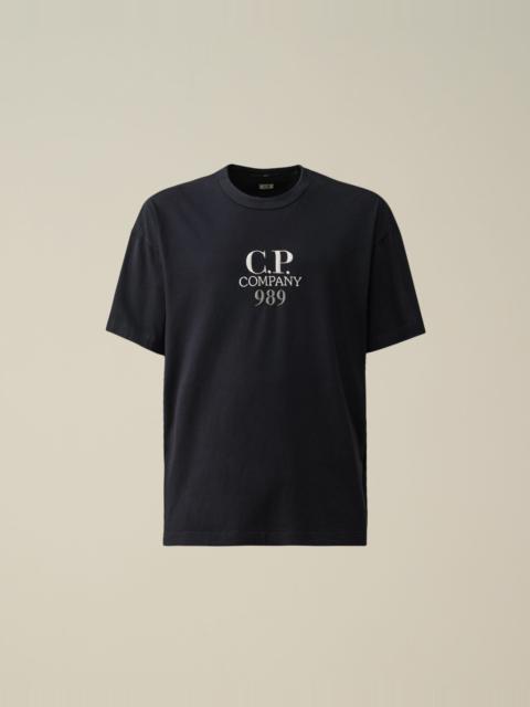 C.P. Company 20/1 Jersey Boxy Logo T-shirt