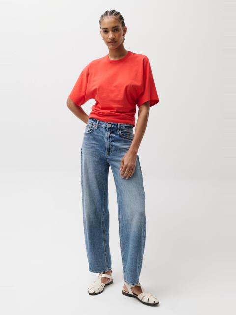 PISTOLA WES HIGH RISE BARREL JEAN - SPECTACLE