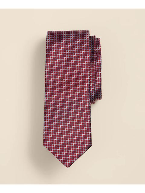 Brooks Brothers Silk Grid-Dot Tie