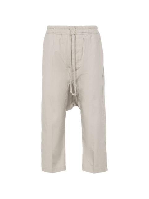 drop-crotch cargo trousers