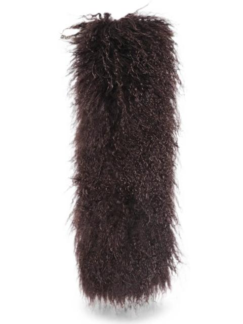 Yves Salomon LONG HAIR LAMB SCARF