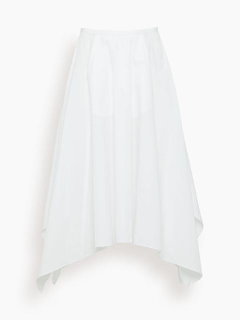 BITE Studios Matinee Cotton Skirt in White