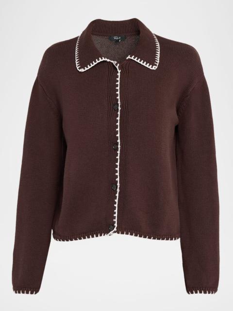 Rails Rayleen Contrast Stitch Cardigan