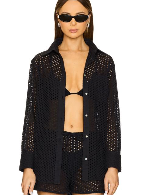 Solid & Striped Bronte Button Down Top