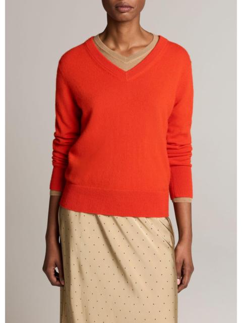 Vince Cashmere Casual V-Neck Sweater