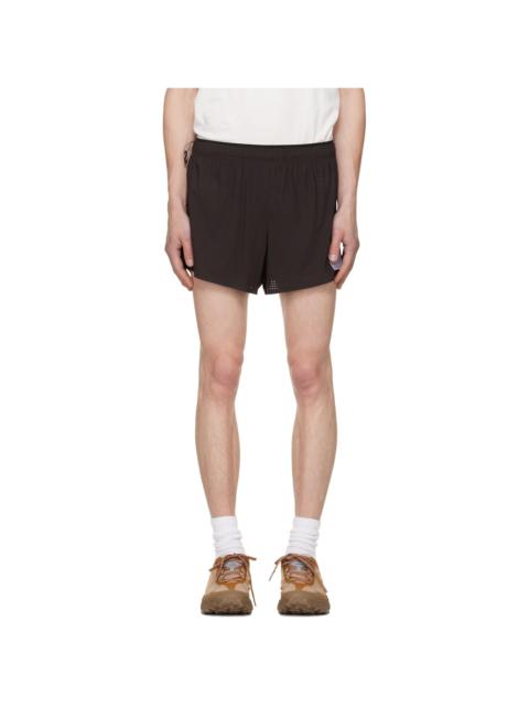 SATISFY Burgundy Space‑O 2.5" Shorts