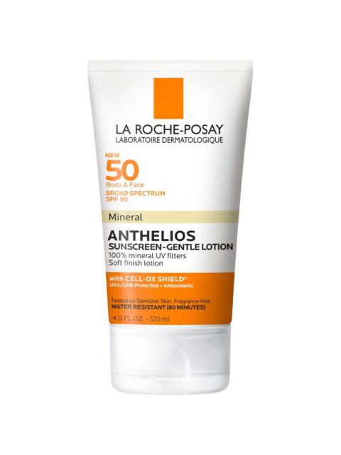 LA ROCHE-POSAY La Roche-Posay Anthelios Gentle Lotion Mineral Sunscreen SPF 50 (Various Sizes)