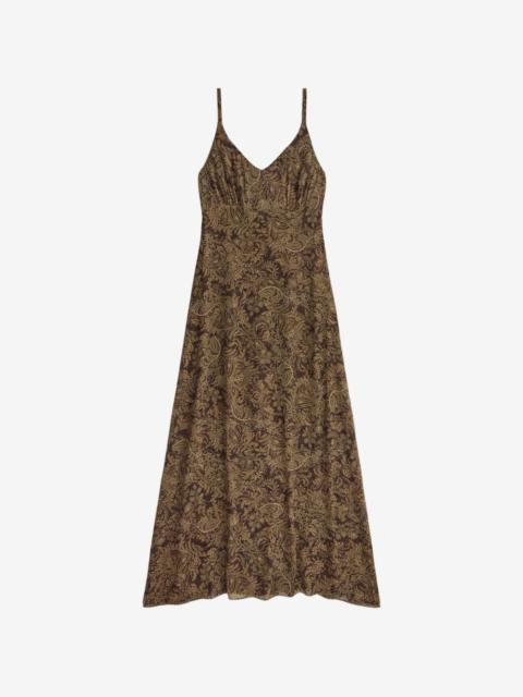 RRL by Ralph Lauren paisley-print silk maxi dress