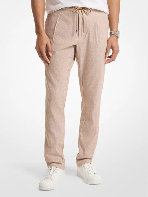 MICHAEL KORS Linen Blend Pants
