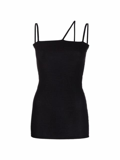 BASERANGE crossover-strap vest top