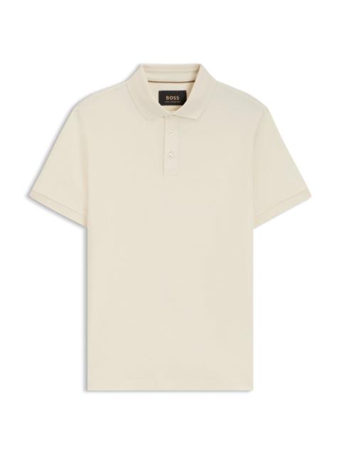 REGULAR-FIT POLO SHIRT IN MERCERIZED COTTON