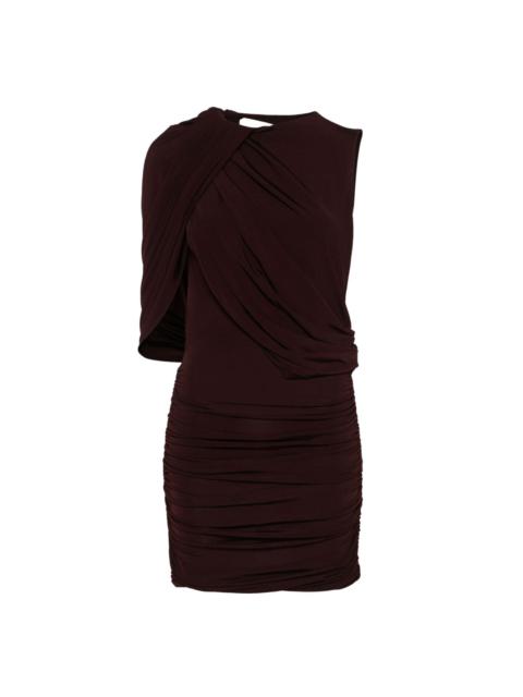 MAGDA BUTRYM asymmetric draped mini dress
