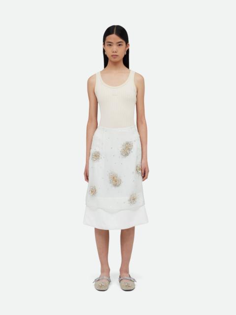 WALES BONNER Triumph Embroidered Skirt