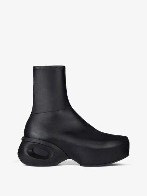 Givenchy G CLOG ANKLE BOOTS IN LEATHER