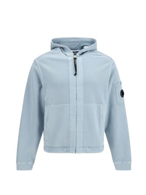 C.P. Company logo-detail hoodie