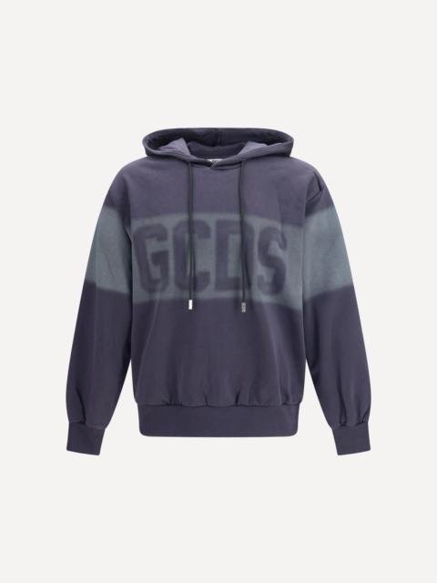 GCDS Spray Logo Hooded Sweatshirt