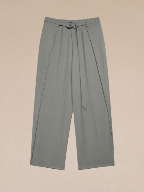AMI Paris Wide Fit Trousers With Front Panels