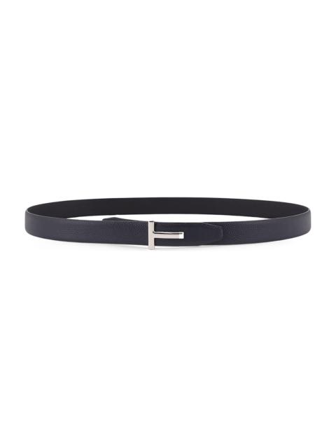 TOM FORD Hammered Leather Belt