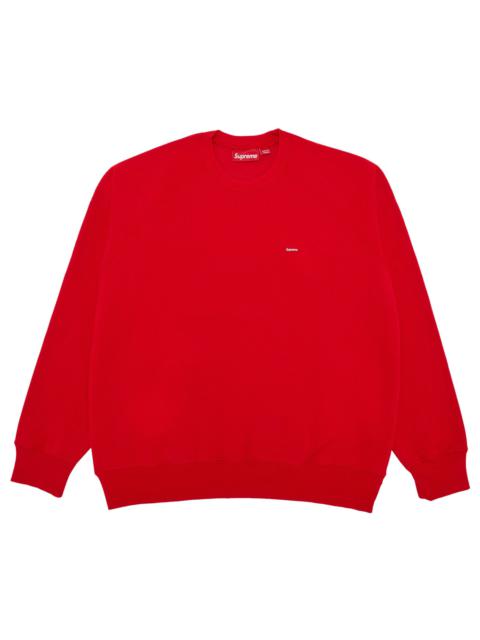 Supreme Small Box Raglan Crewneck 'Red'