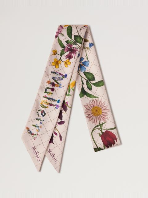 Mulberry Skinny Scarf - Wild Floral
Blossom Pink Recycled Polyester