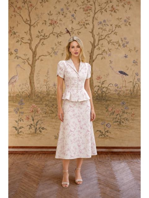 Gaâla Andi Peplum Blouse