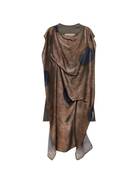 UMA WANG Taylor asymmetrical top