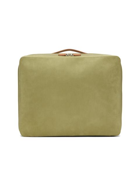 AURALEE Green AETA Edition Big Travel Bag