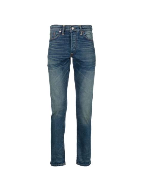 RRL by Ralph Lauren slim-cut five-pocket jeans