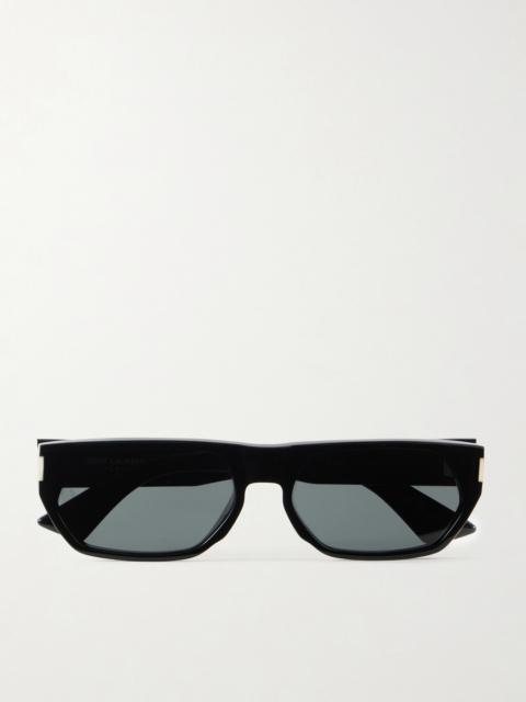 SAINT LAURENT Sl 900 Squared-frame Acetate Sunglasses