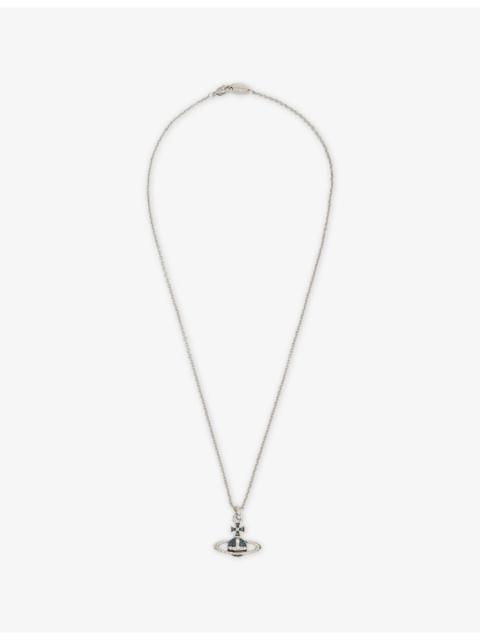 Vivienne Westwood Mayfair Bas Relief Brass Pendant Necklace