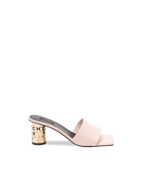Givenchy Tape Heeled leather sandals
