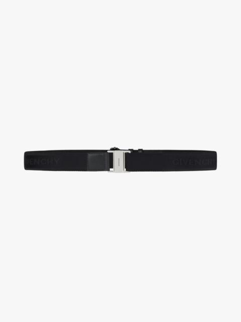 Givenchy BELT IN GIVENCHY CANVAS WITH METALLIC DETAILS