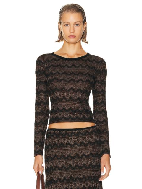 Palais Knit Long Sleeve Top