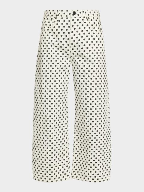 FRAME The Bow Crop Jeans