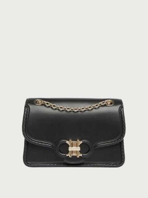 FERRAGAMO GANCINI FRONT FLAP BAG