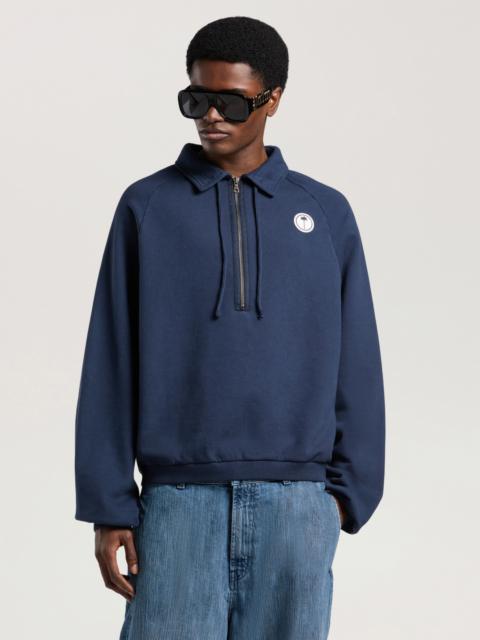 Palm Angels Palm Shadow Zipped Crew