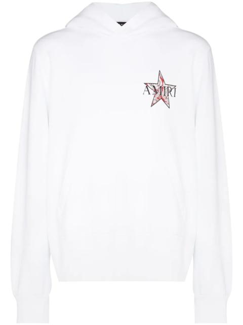 AMIRI paisley star-print hoodie