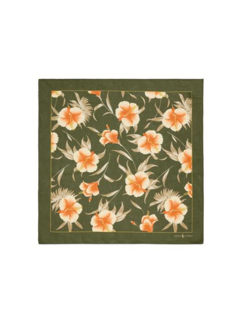 Polo Ralph Lauren floral-print silk bandana