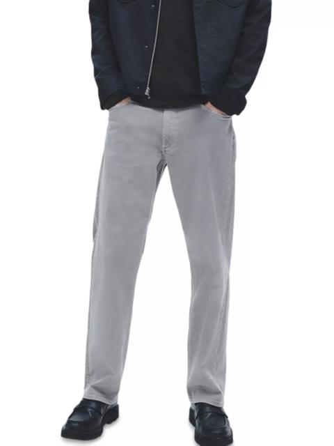 Aero Stretch Straight Fit Jeans in Gray
