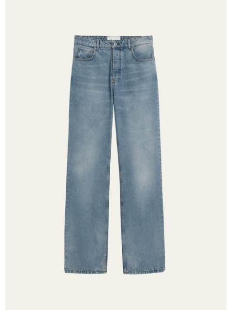 AMI Paris Men's Large Fit Jeans