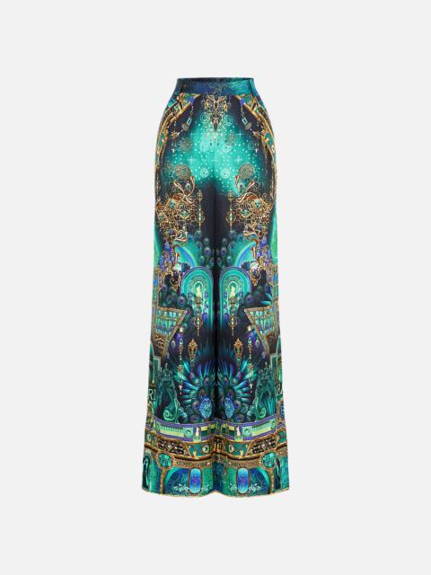 CAMILLA WIDE LEG WAISTED PANT