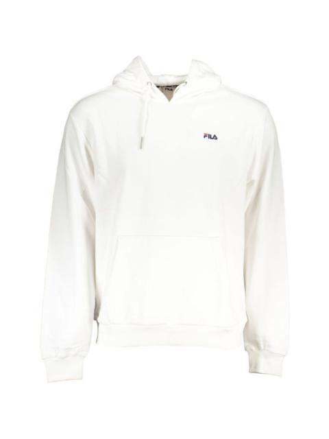 FILA logo-patch cotton hoodie