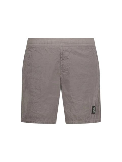 Stone Island Stone Island Compass Logo Swim Shorts Dove Grey