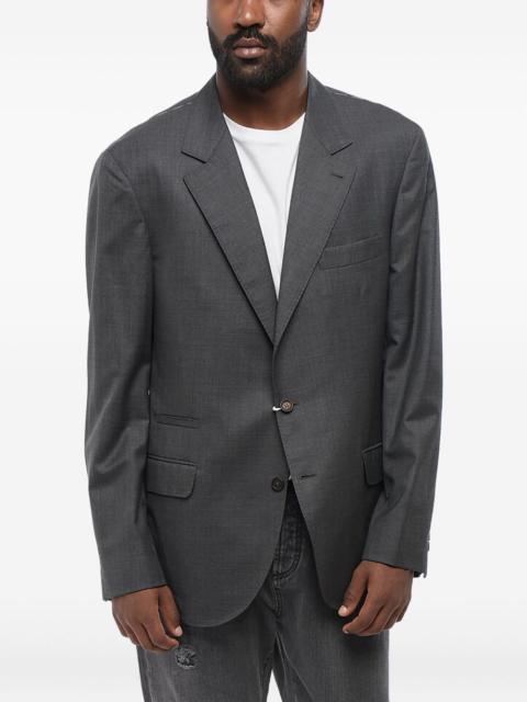 Brunello Cucinelli flap-pocket single-breasted blazer