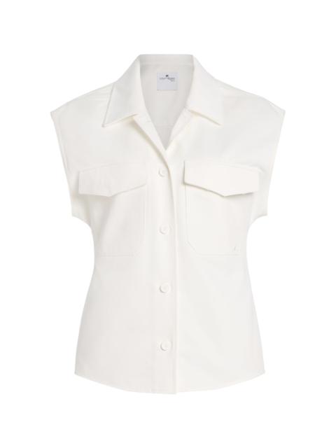 courrèges Utility Shirt white