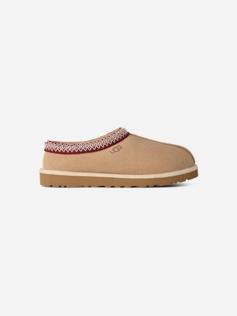 UGG ® Men's Tasman II Sheepskin Slippers in Driftwood/Biking Red