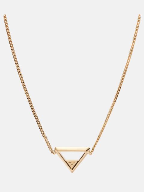 Prada Logo chain necklace