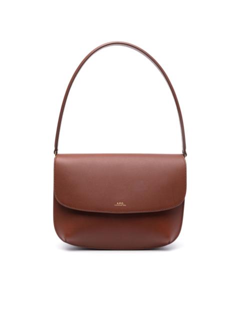 Sarah leather shoulder bag