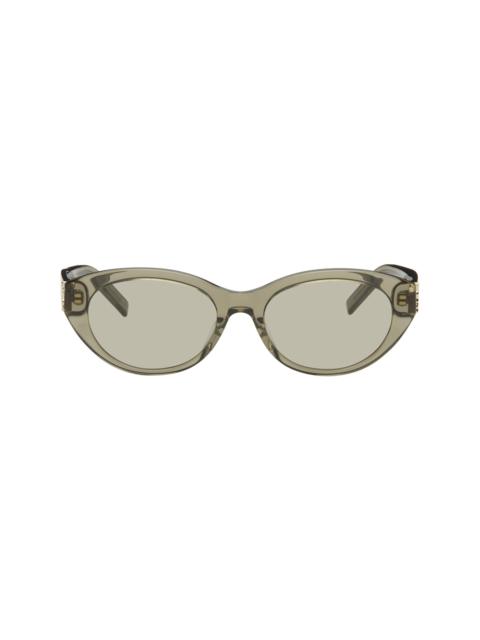 SAINT LAURENT Gray SL M184 Sunglasses