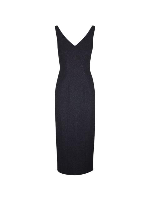 ADAM LIPPES V-neck sleeveless dress